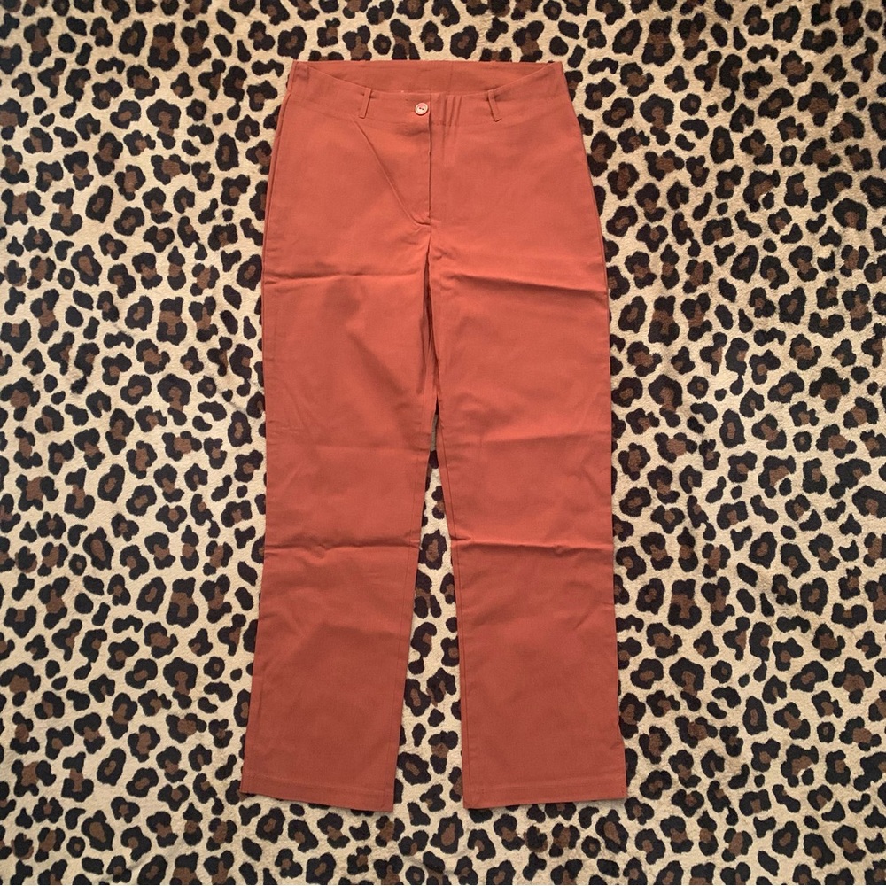 Forever 21 90s Y2k vintage mcbling orange pants